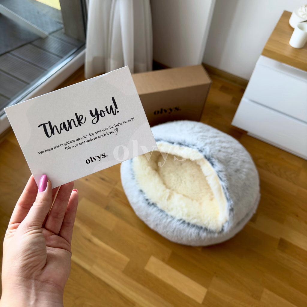 cozy cocoon - pet bed