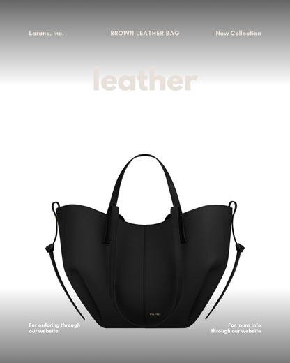 Classic Leather Tote Bag