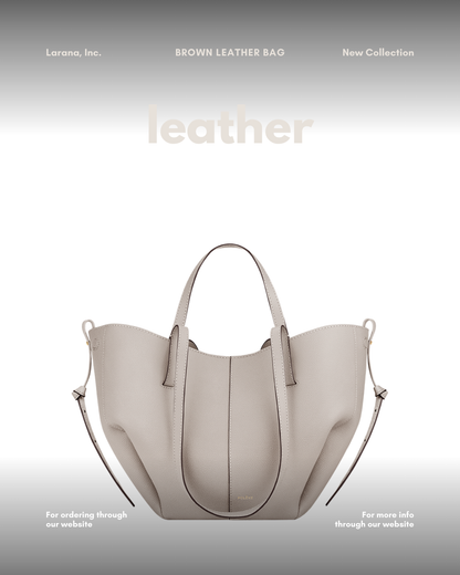 Classic Leather Tote Bag