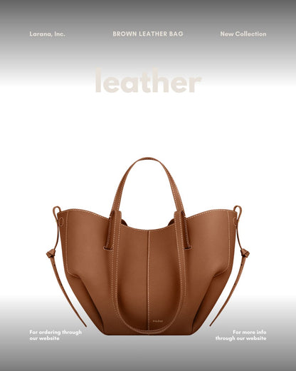 Classic Leather Tote Bag